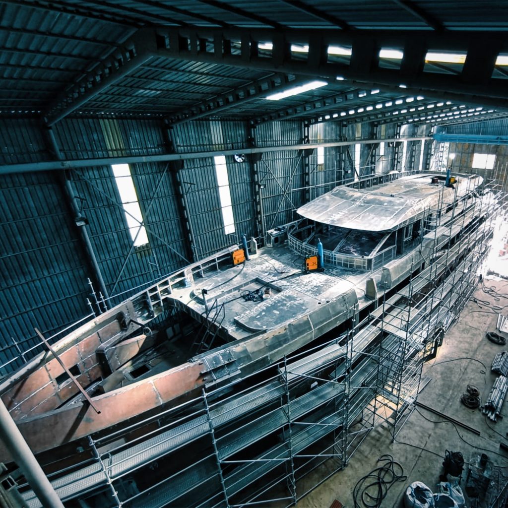 N148 ADAYACHTWORKS 50m Yacht Hull (NB101)