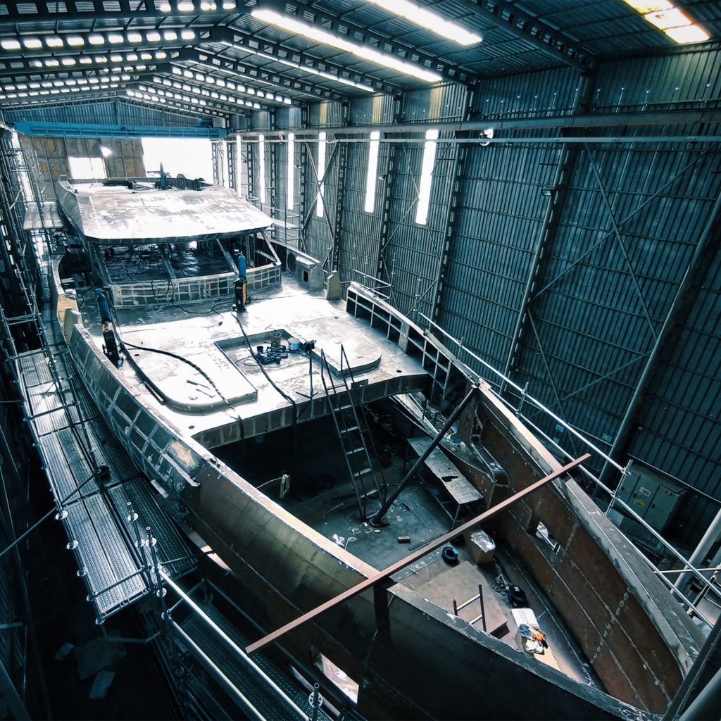 N153 ADAYACHTWORKS 50m Yacht Hull (NB102)