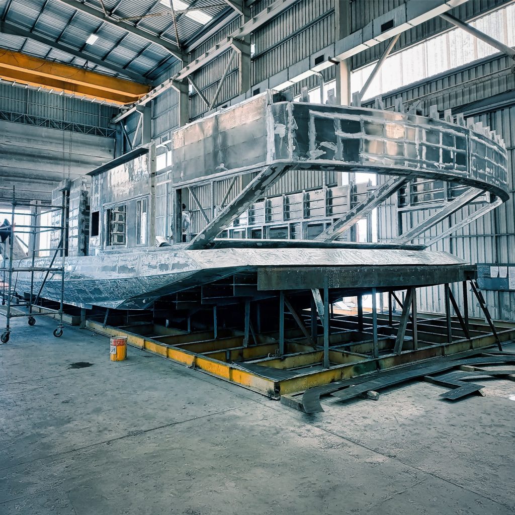 N160 ADAYACHTWORKS 50m Yacht Hull (NB103)